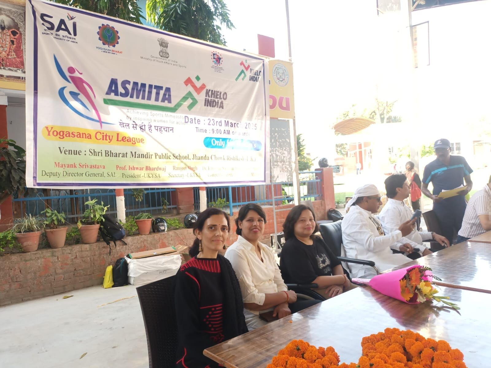 ASMITA Yogasana City League, under Khelo India