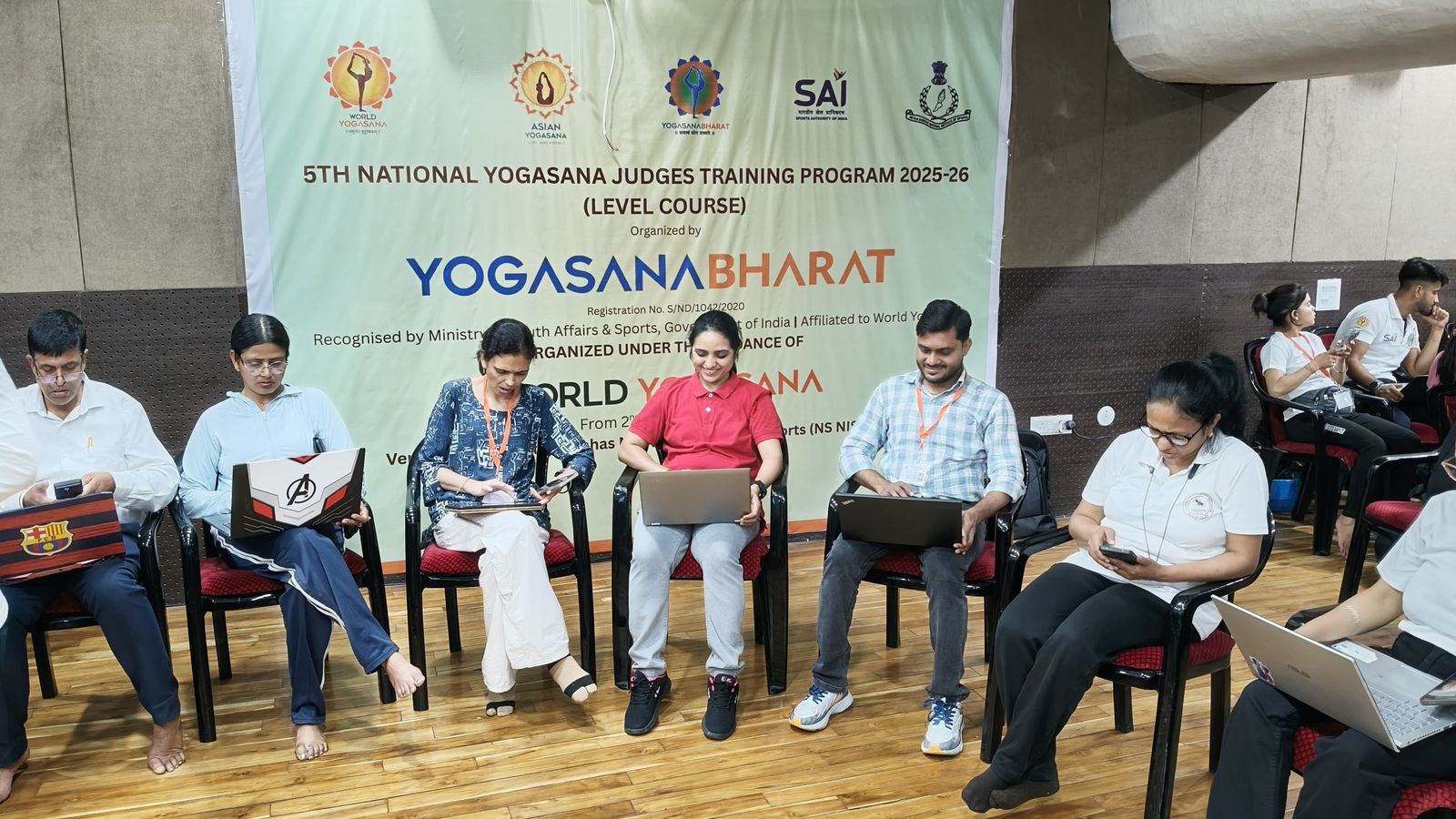National Yogasana Judges Training Programme in session